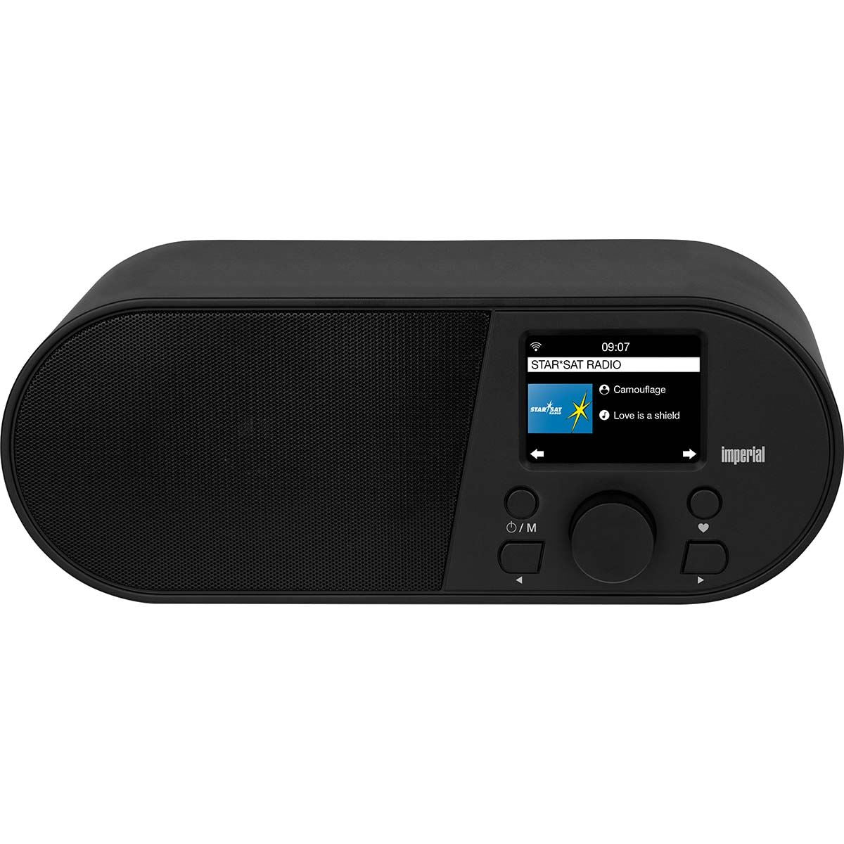 Imperial i105 Wi-Fi Internet Radio with 2.4 Inch Color Display Black
