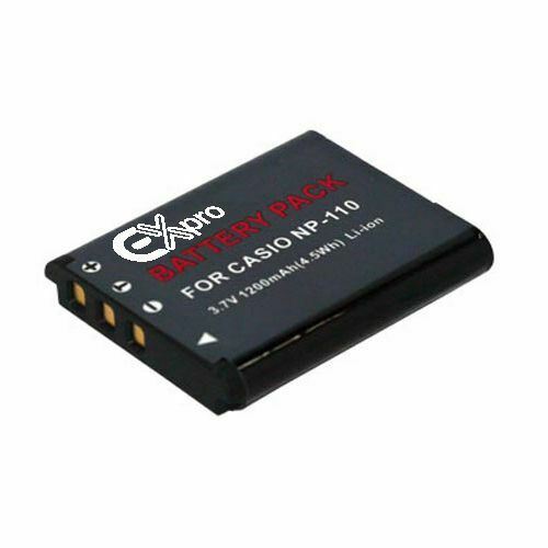 Ex-Pro NP-110, NP110 Casio Li-on Digital Camera Battery