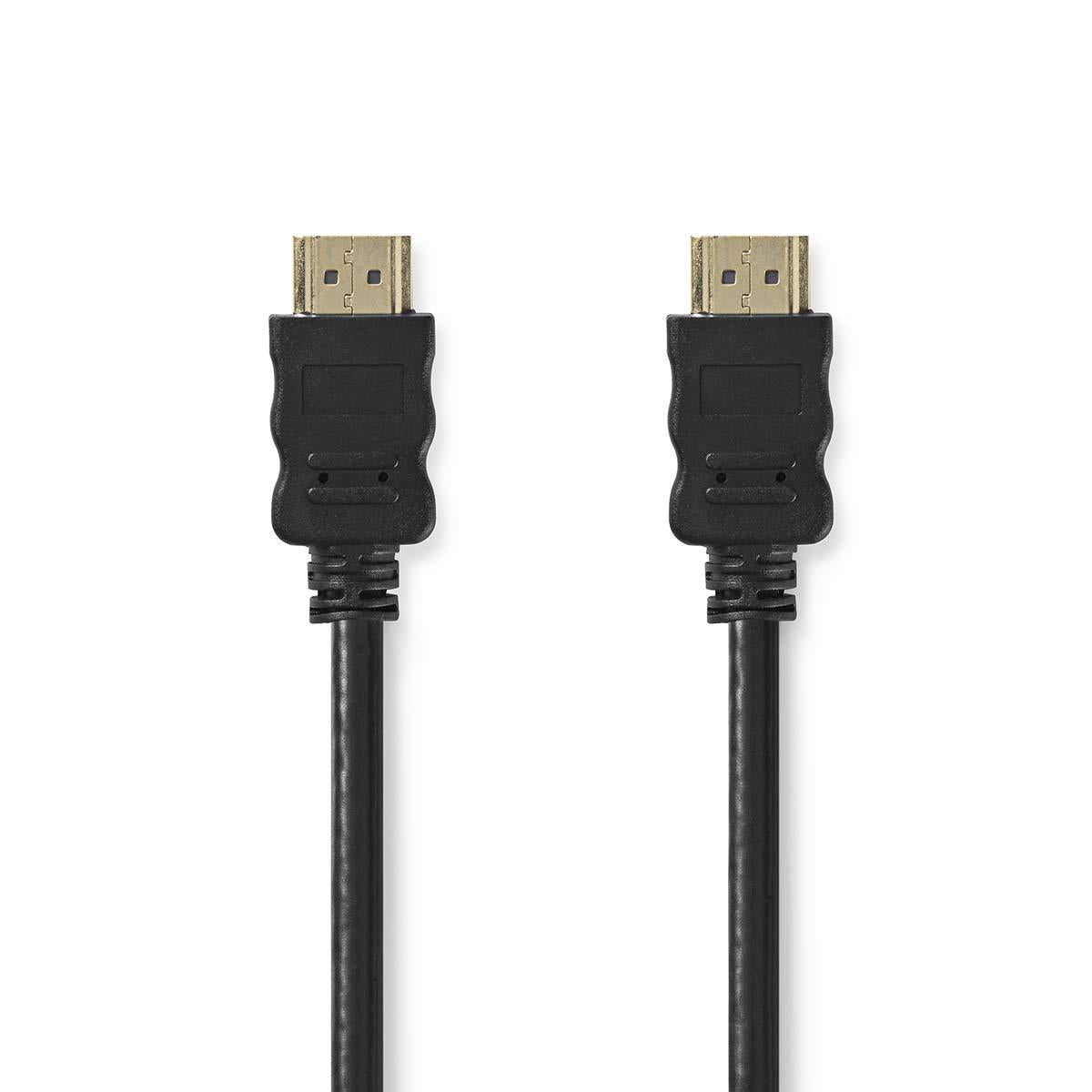 Ex-Pro High Speed HDMI™ Cable with Ethernet | HDMI™ Connector | HDMI™ Connector | 1.00 m | Round | PVC | Black