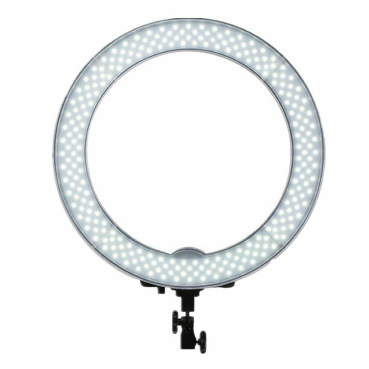 Ex-Pro Ring Light Photography 5500K 90+ CRI 36W (200w EQ) SMD LED 12" [Social Media Package - Dressing Table Stand Version]