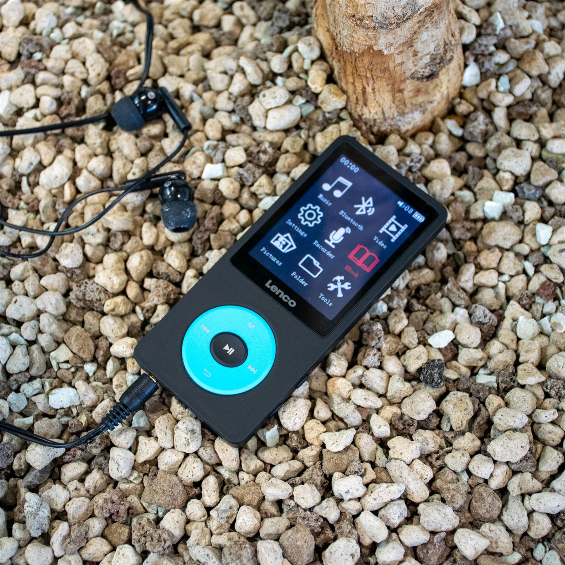 Lenco MP3/MP4 Player | Bluetooth® | 8GB | Micro SD Card Expansion | Blue