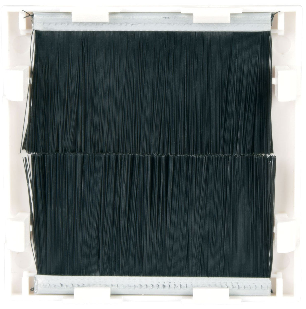 Av:link Keystone Full Brush Module Wall Faceplate Frame Cable Lead Out