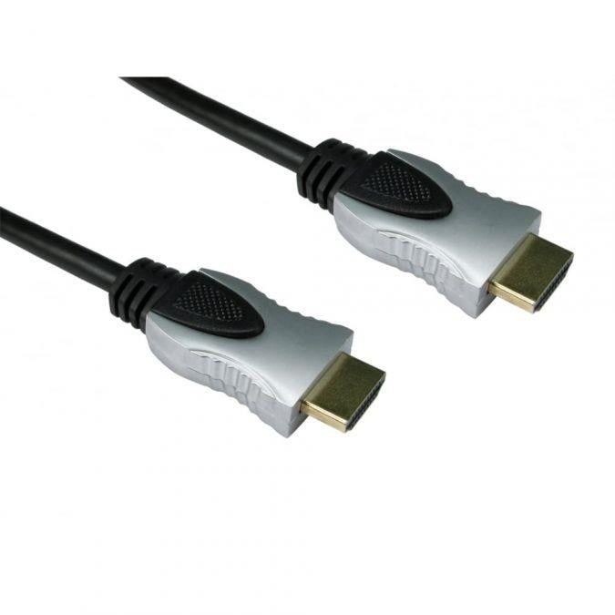 HDMI™ Cable | HDMI™ Connector | HDMI™ Connector | 5.00 m | Round | Metal End | Black