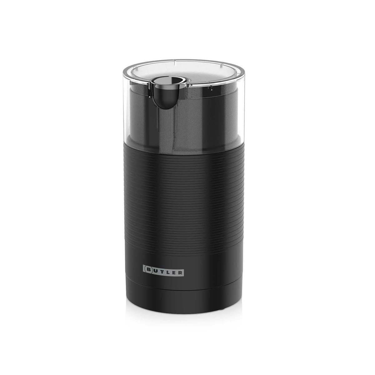 Butler Coffee Grinder Electric , Just Press for 30S to Enjoy Your Coffee, Manual Press Coffee Grinder with Safe Stainless Steel Blades, Fast Grinding for Coffee Beans, Pepper, Grain, Spice, Nuts