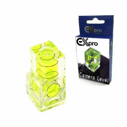 Ex-Pro 2D Spirit Level for Camera hot shoe - Double Axis 2 Position