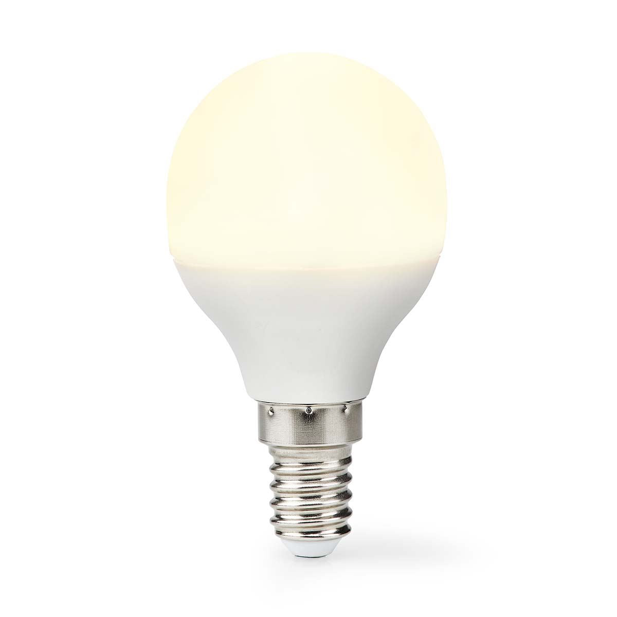 Nedis LED Bulb E14 | G45 | 4.9 W | 470 lm | 2700 K | Warm White | Frosted | 1 pcs