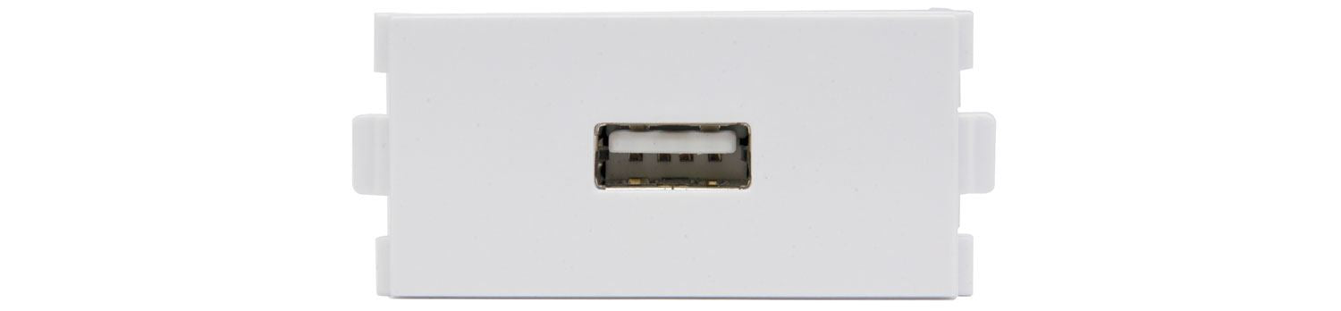 Av:link Wallplate Module - USB Socket Keystone