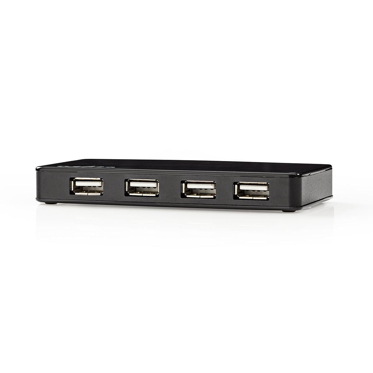 Nedis USB Hub | USB-A Male | USB-A Female | 7 port(s) | USB 2.0 | Mains Powered / USB Powered | 7x USB