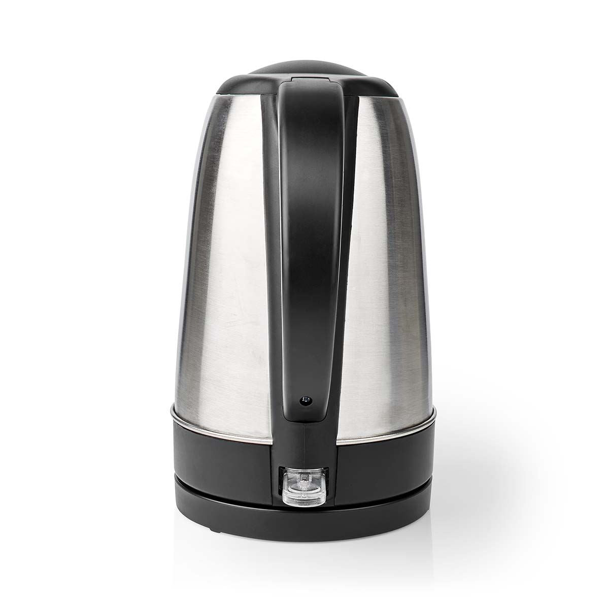 MELISSA Electric Kettle, 1.7L, 2200W, Stainless Steel Jug with Quick Boil Time, Boil Dry Protection and Auto Shut Off, Cordless 360° Swivel Base, for Hot Water Tea or Coffee - Silver