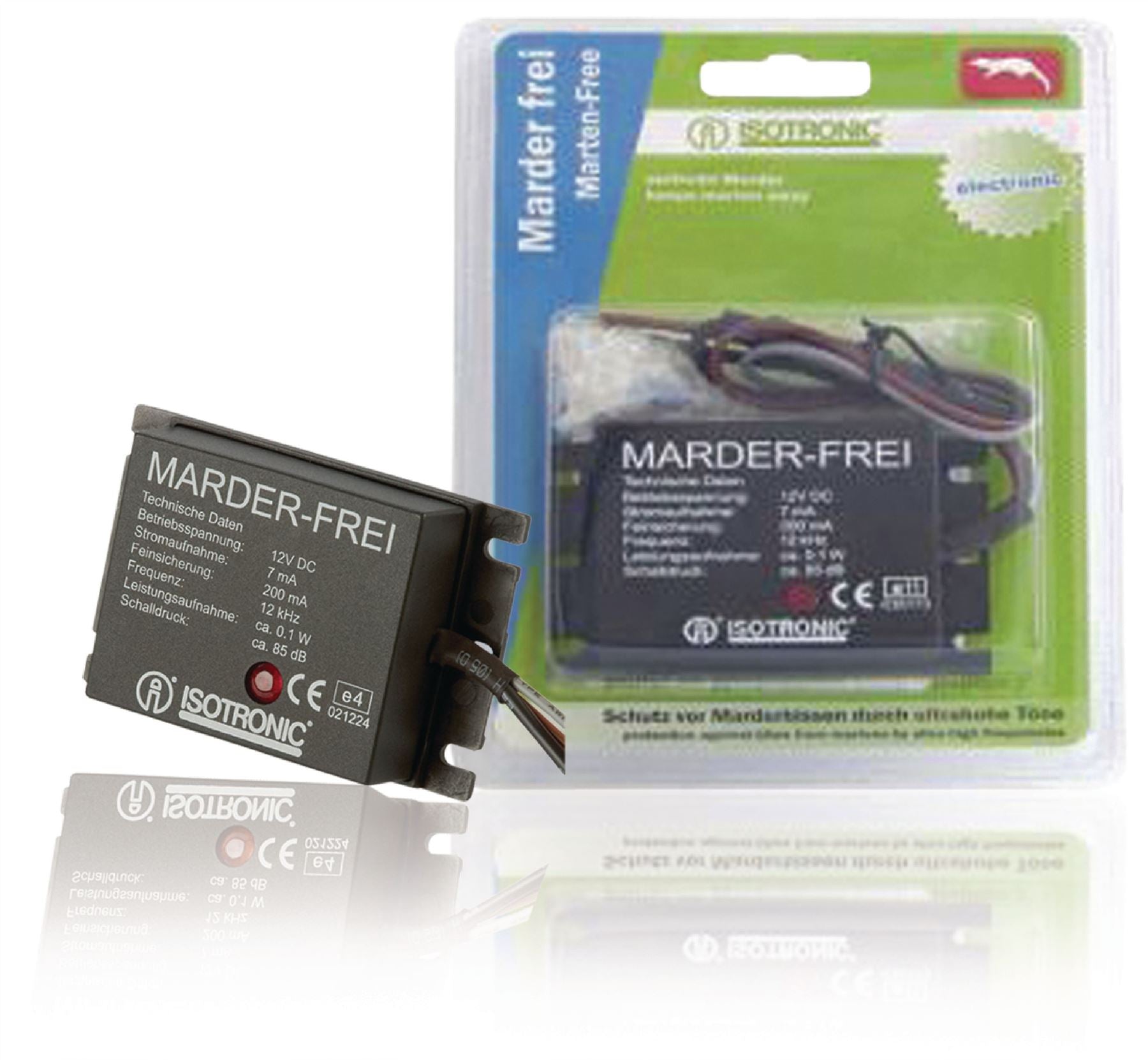 Isotronic Marten Repellent Device 12 kHz Outdoor 12 V