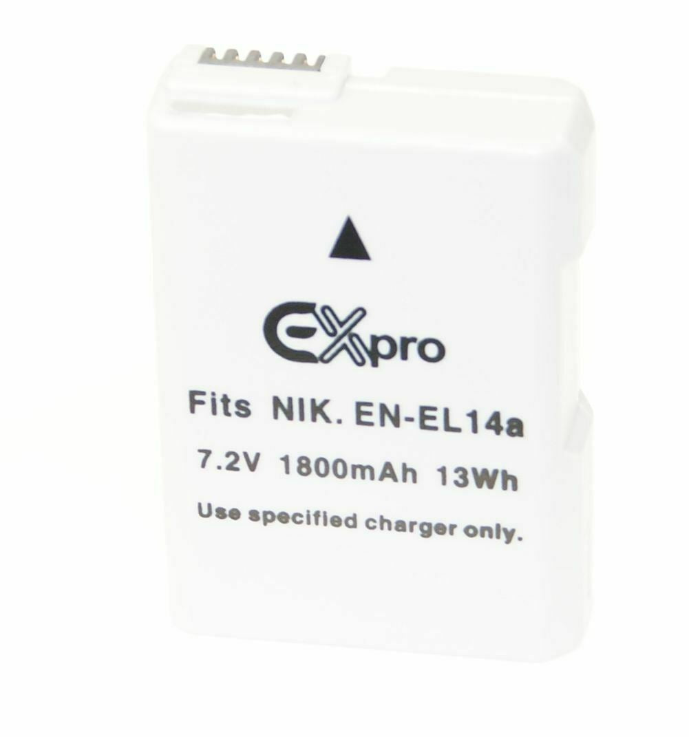 Ex-Pro Nikon EN-EL14, EN-EL14A Nikon Li-on Digital Camera Battery