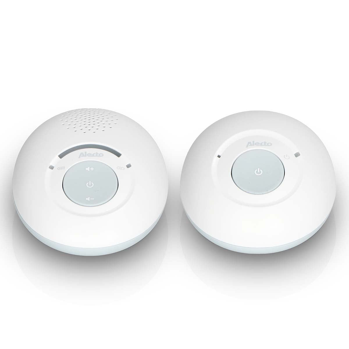 Alecto DBX110 Digital Audio Baby Monitor, Parent Unit with Rechargeable Battery, Long Range, Digital Transmission, Crystal-Clear Sound, Plug & Play, Sound Indicator & Alerts