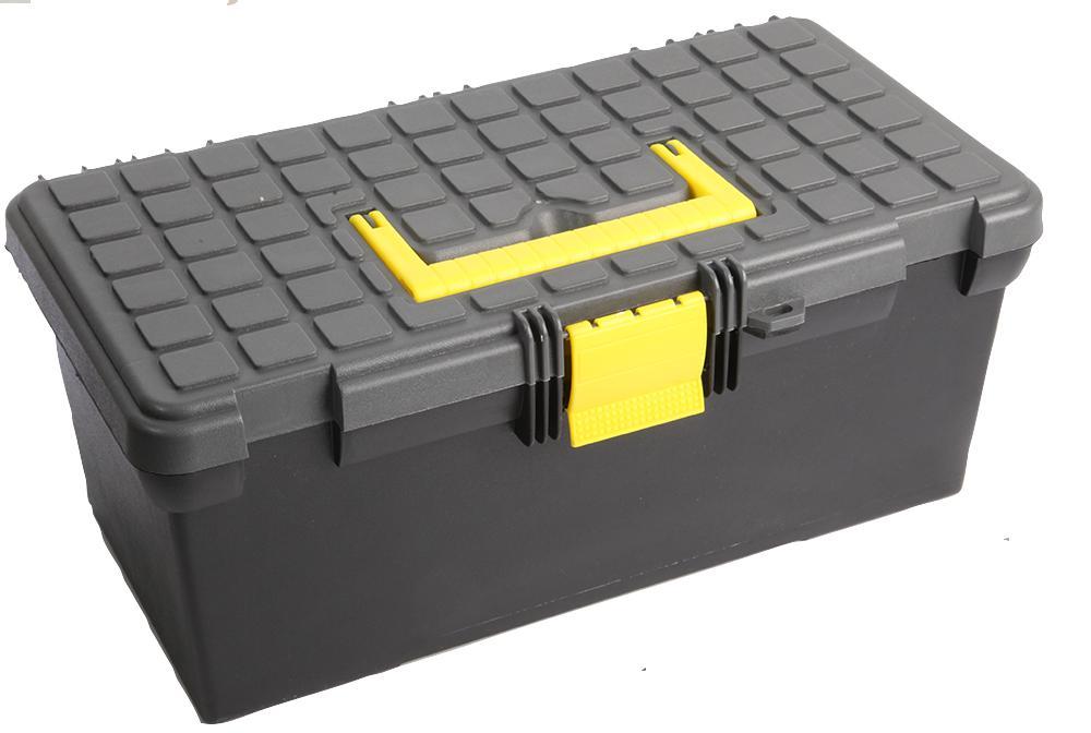 Ex-Pro 3x Tool Tough Portable Storage Box With Removable Organisation Tray SET