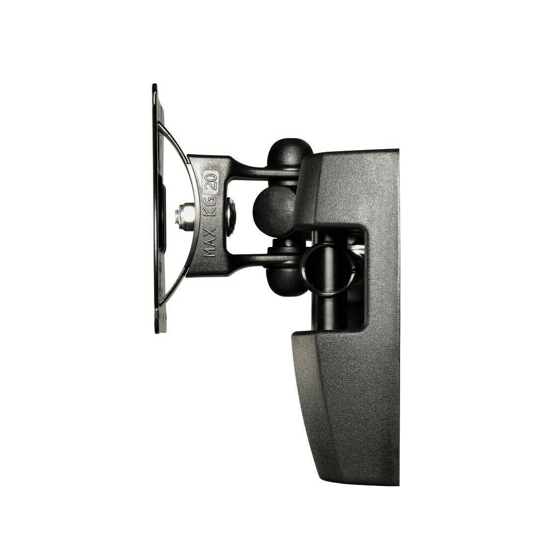 Hama Full Motion TV LCD Wall Mount | 10 - 32 " | Maximum weight: 20 kg | Tiltable | Rotatable | 2 Pivot point(s) | Steel | Black