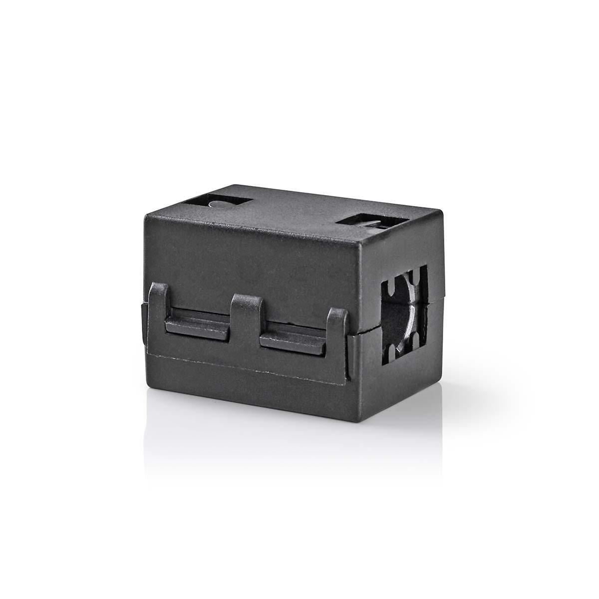 Nedis Ferrite Cable Filter | 6.50 mm | ABS | Black | 25 pcs