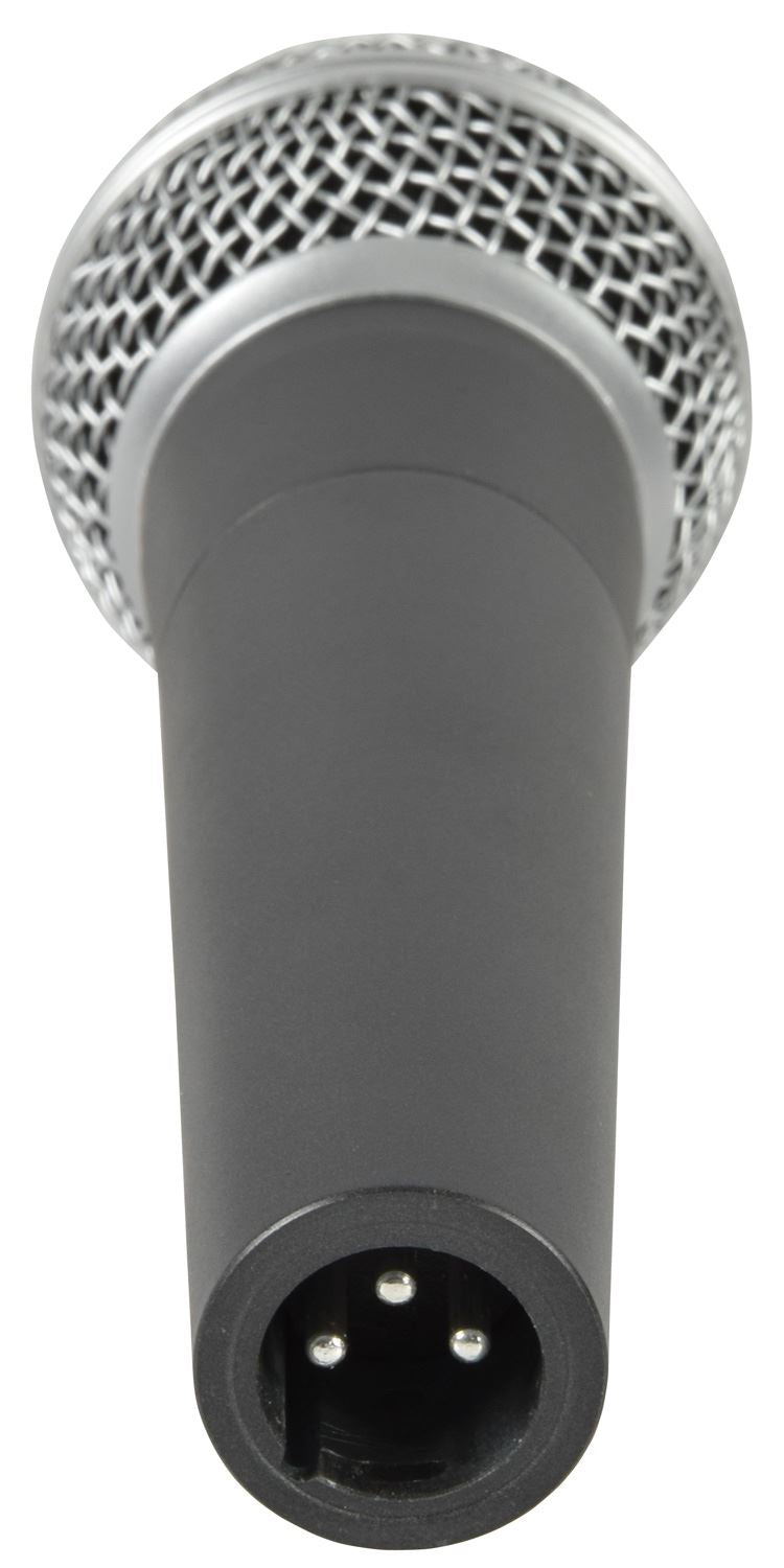 Chord DM02 Professional Dynamic Vocal Microphone with Mic Clip 4m XLR Cable and Case for Stage & Studio