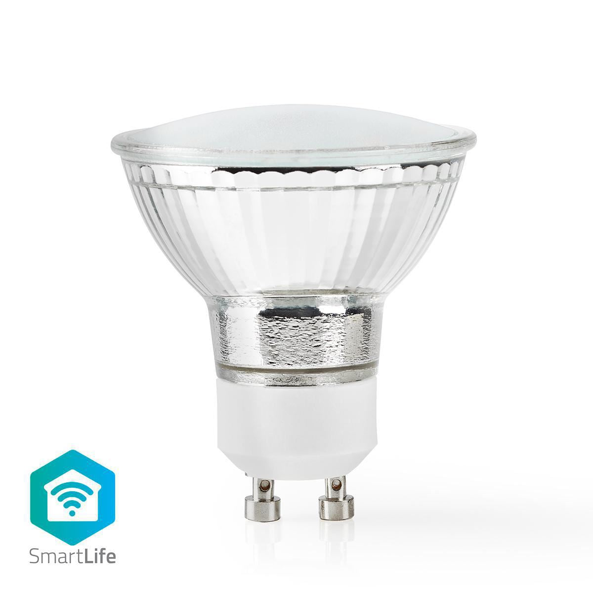 Nedis SmartLife LED Bulb | Wi-Fi | GU10 | 330 lm | 4.5 W | Warm White | 2700 K | Android™ / IOS | PAR16 | 1 pcs