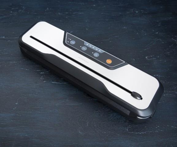 Gastronoma Vacuum Sealer Machine, 30cm Longer Seal Food Sealer for Vac/Seal/Rice/Wet/Dry Mode, Built-in Cutter and Visible LED Indicator - Stainless Steel / Black