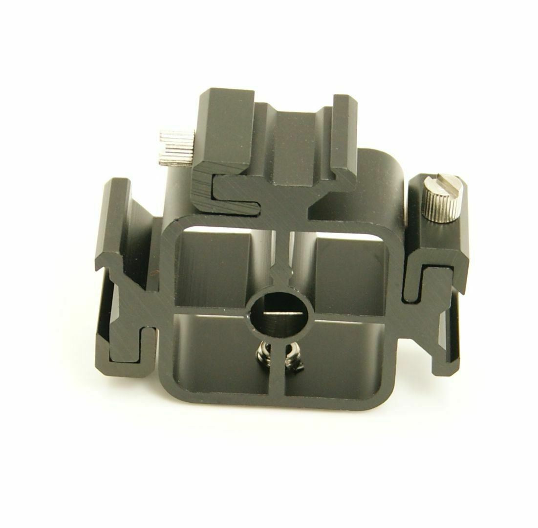 Ex-Pro Metal Triflash 3 Way Bracket with 3 Flash Cold Shoe Mounts [Bracket only]