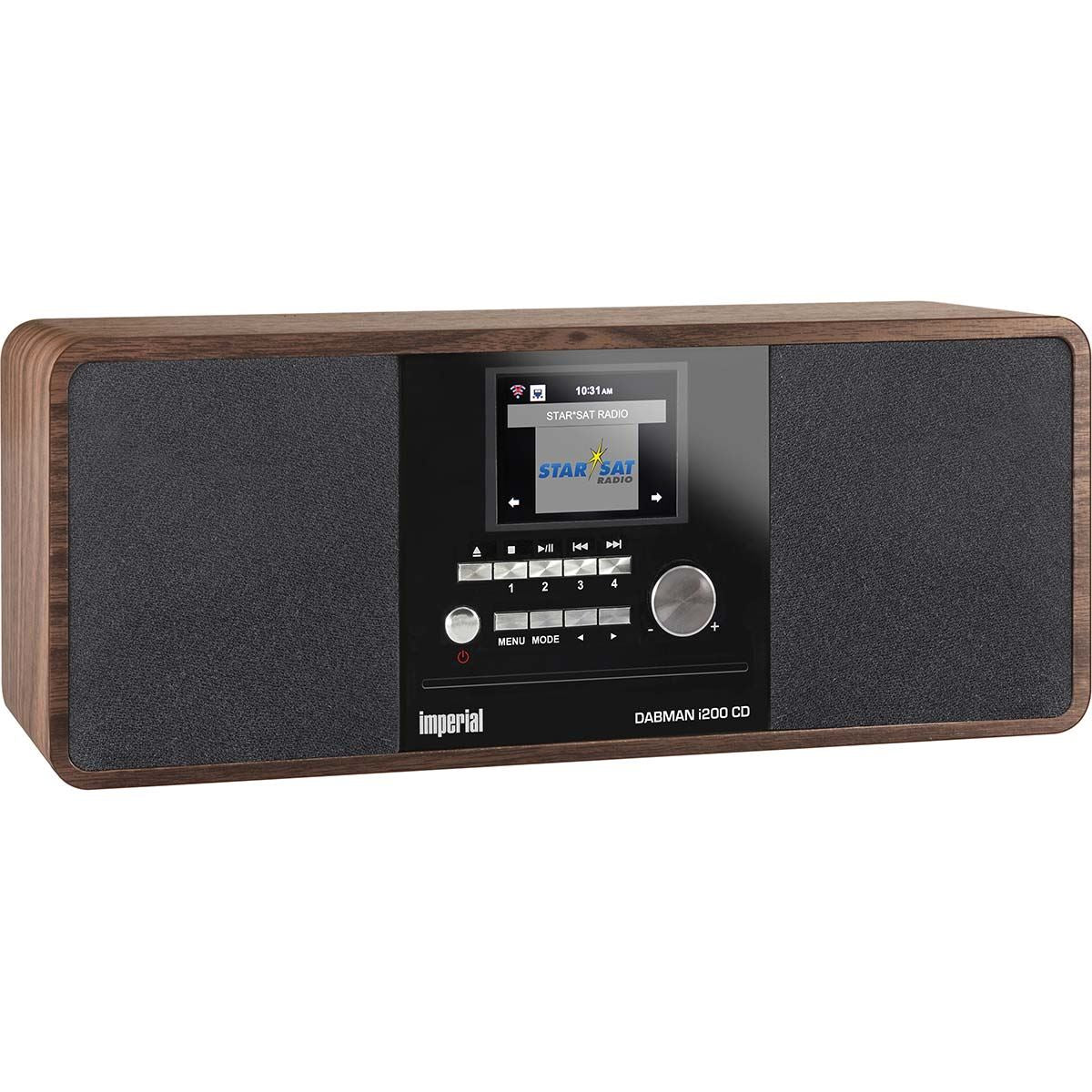 Imperial DABMAN i200 CD Multifunctional Radio DAB+ / FM / Internet / Bluetooth Wood Look