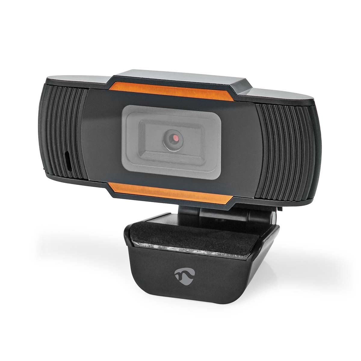 Nedis Webcam | Full HD@30fps | Fixed Focus | Built-In Microphone | Black