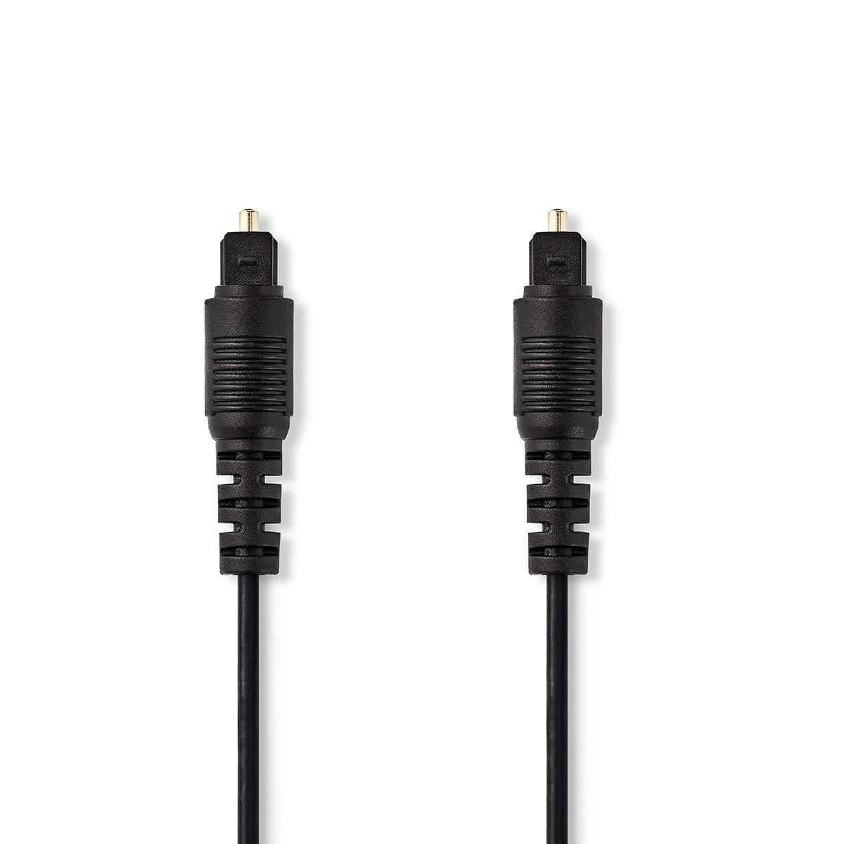 Ex-Pro Optical Audio Cable | TosLink Male | TosLink Male | 2.00 m | Round | PVC | Black