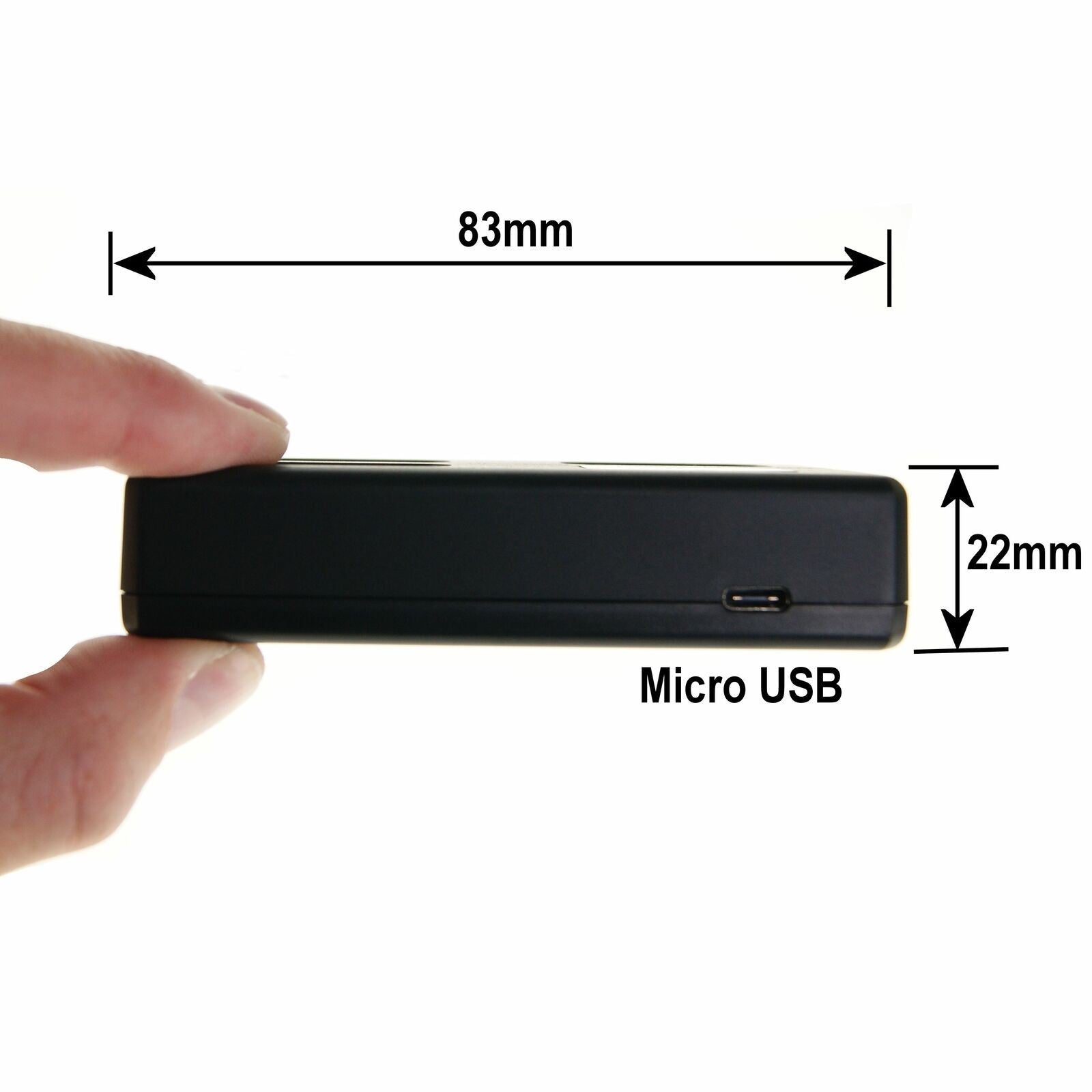 Ex-Pro Sony NP-F550 NPF550 LCD DUAL Go-Charge USB Charger