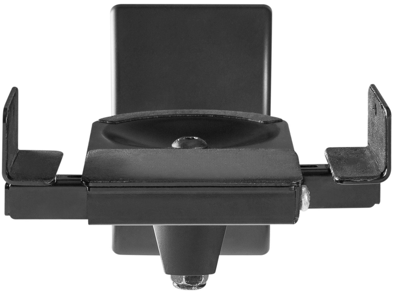 Av:link Universal Side Clamping Bookshelf Wall Mount Speaker Bracket - Black
