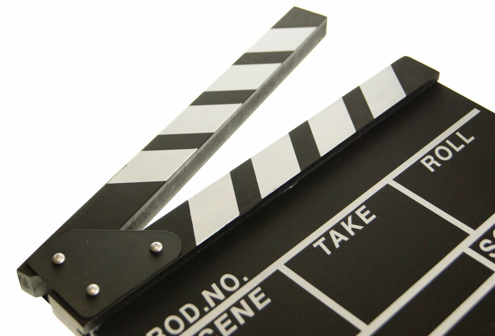 Ex-Pro Clapper Board TV Film Movie - Black