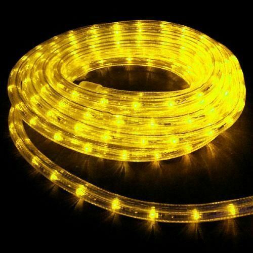 Ex-Pro 12m Static Super Bright Yellow Rope Light Indoor or Outdoor