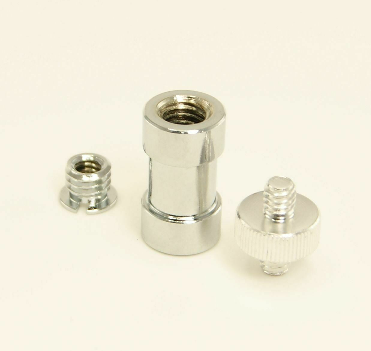 Ex-Pro Heavy Duty Screw Spigot Adapter with Dual 1/4'' Screw Wheel for Tripod, Flash Holder and Studio Photography