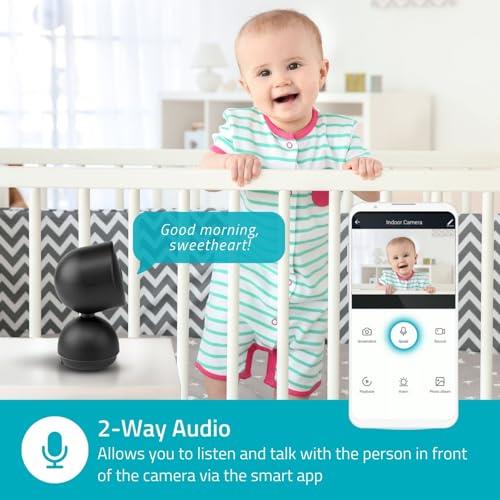 Nedis SmartLife Indoor Camera HD 1080P IP Wireless WIFI  CCTV HD Smart Home Security IR Cam