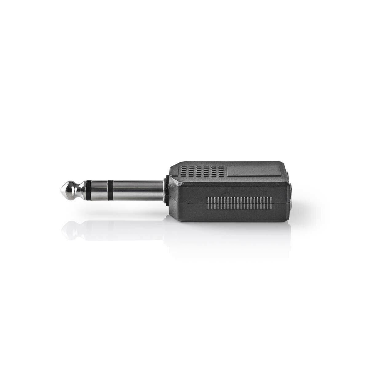 Stereo 2 x 6.35mm Female to 1 x 6.35mm Jack Male