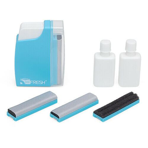 Techlink ReFresh Cleaning Blade for Portable All-in-One Screens & Keyboard Cleaner with Anti-Bacterial Spray (Includes Refills)
