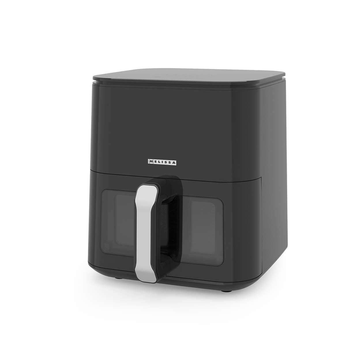 MELISSA Digital Hot Air Fryer XL | 5 l | 60-min Timer | 8 Presets | Viewing window | Black