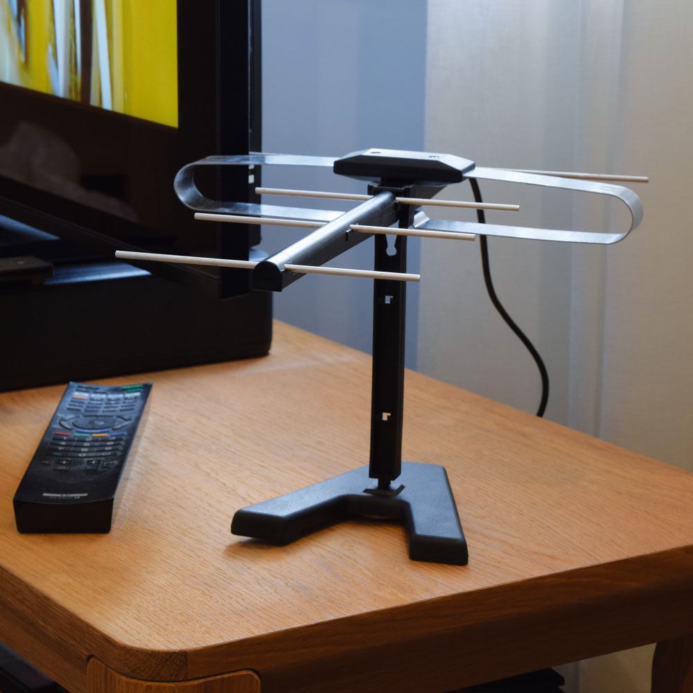 Mercury Portable Indoor Digital TV Aerial Camping Caravan Camper Van Motorhome camping