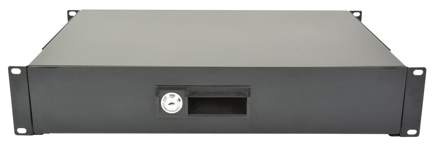 Adastra Rack Cabinets 19" Lockable Rack Drawer 2U
