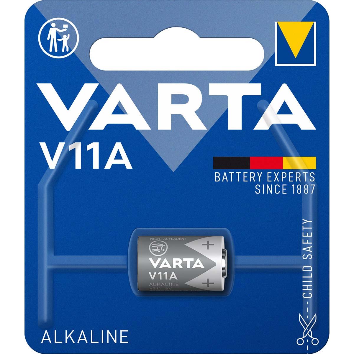 Varta Alkaline Battery V11A 1-Blister