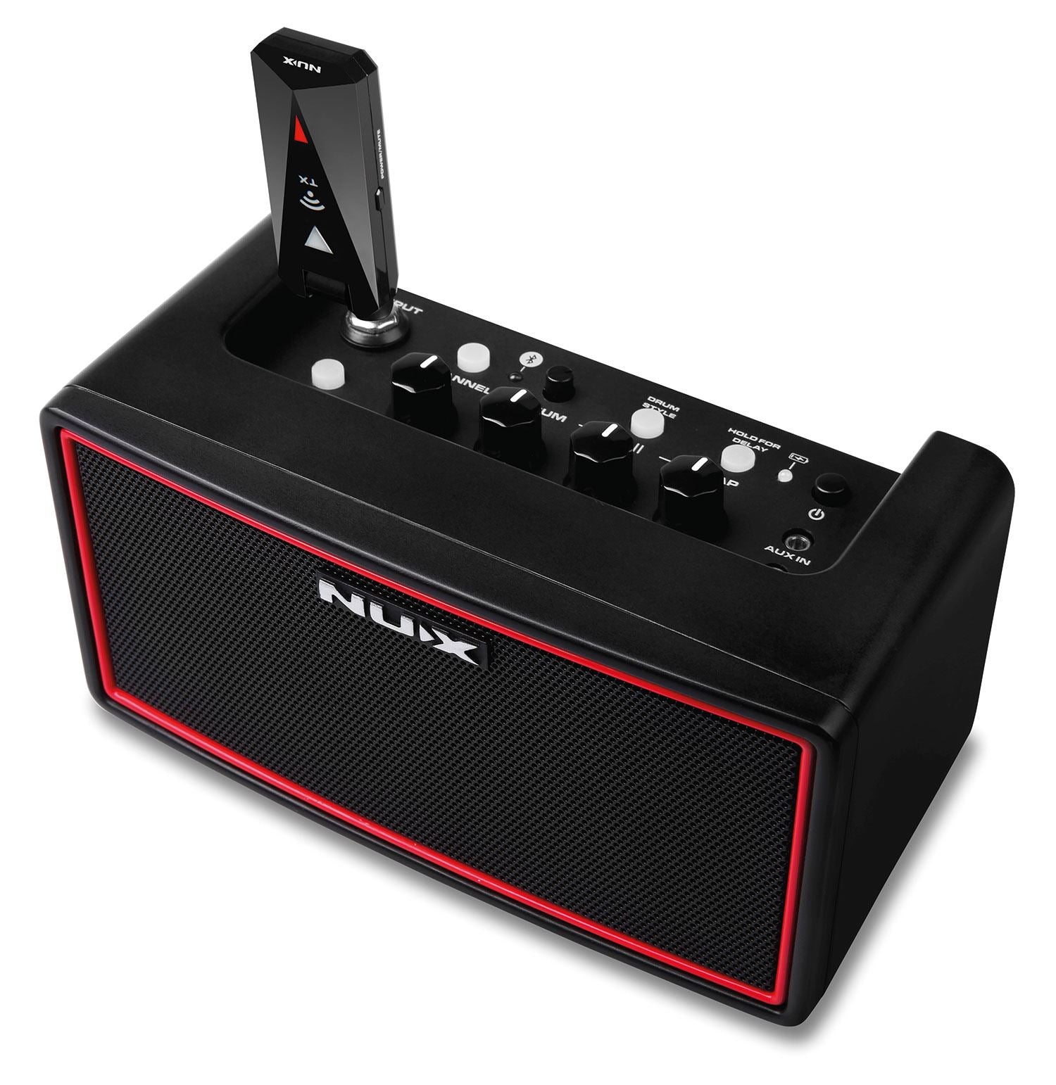 Nu-x Mighty Air Wireless Bluetooth Stereo Modelling Guitar Bass Amplifier Amp with Acoustic Simulator and Drum Machine