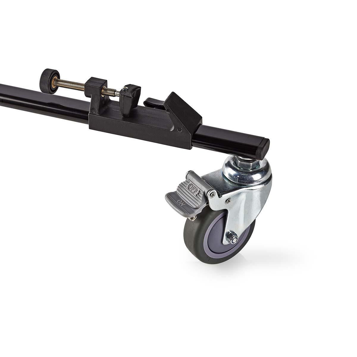 Nedis Tripod Dolly | Maximum load capacity: 20.0 kg | Tripod diameter range: 29.0 mm | Travel bag included | Leg locks | Aluminium | Black