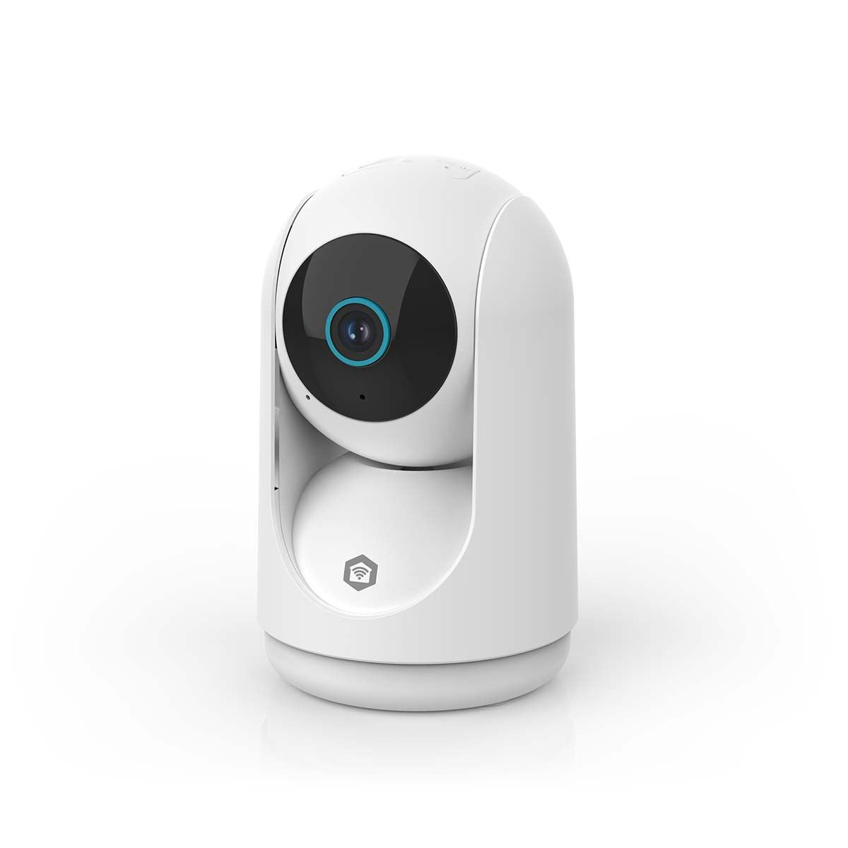 Nedis SmartLife Indoor Camera | 3MP Full HD 1296p | Pan tilt | Cloud Storage (optional) / microSD (not included) | With motion sensor | Night vision | White