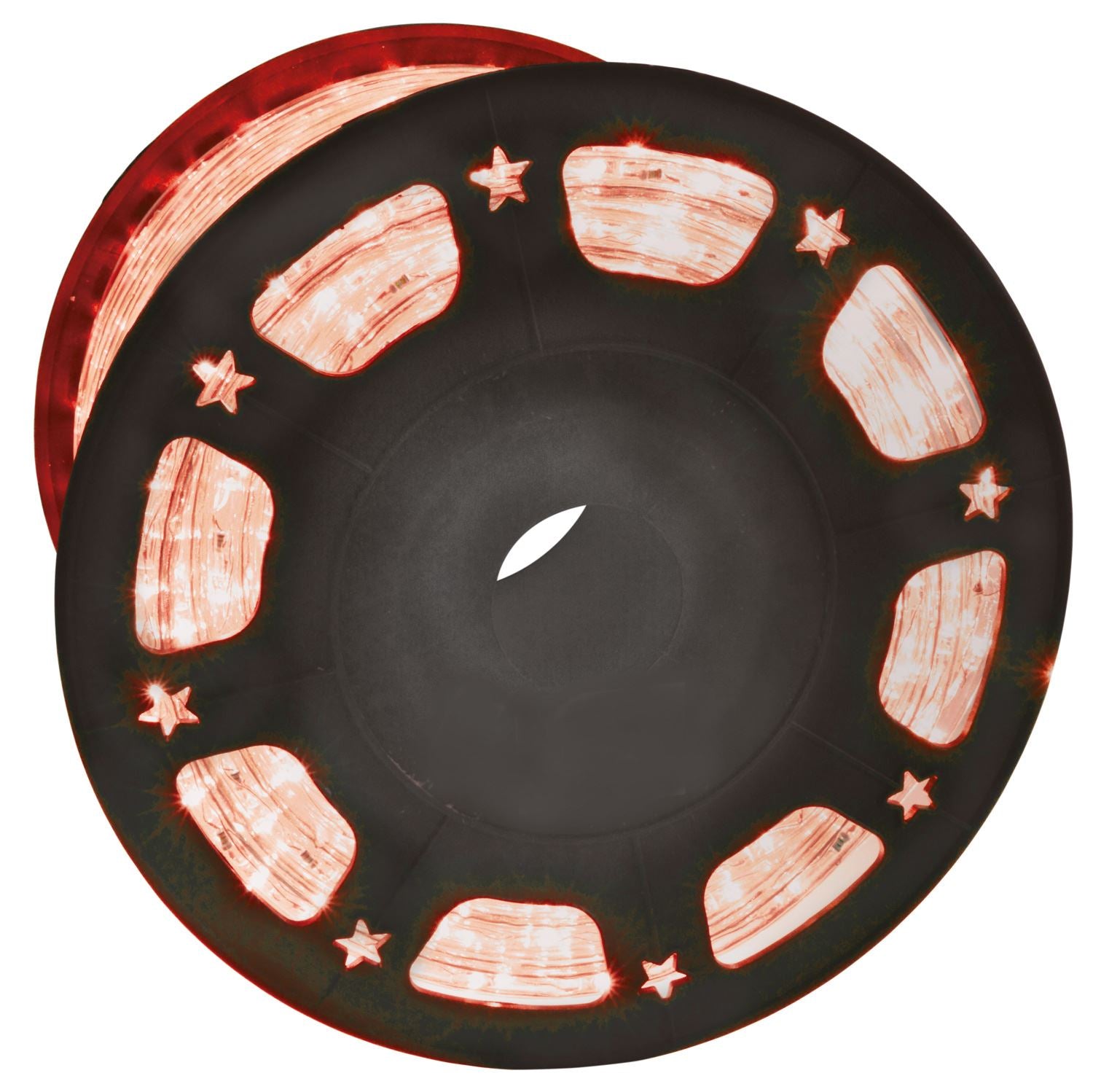 Lyyt 50m LED Super Bright Red Rope Light - Reel