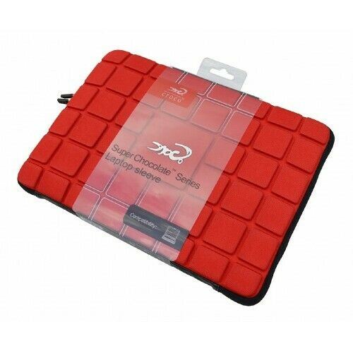 Croco 11" Inch Apple Macbook Air Super Chocolate Carry Case Sleeve (Red)
