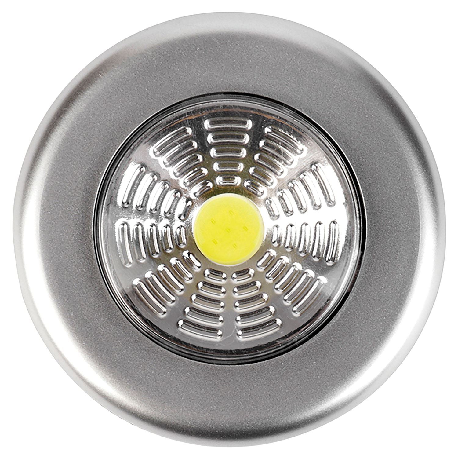 Lyyt Set of 3 Battery Powered COB LED Push Lights, Self Adhesive – Bright, Long-Lasting, & Easy to Install | Wardrobes, Cupboards, Under Stairs, Deep Drawers & Attic Spaces