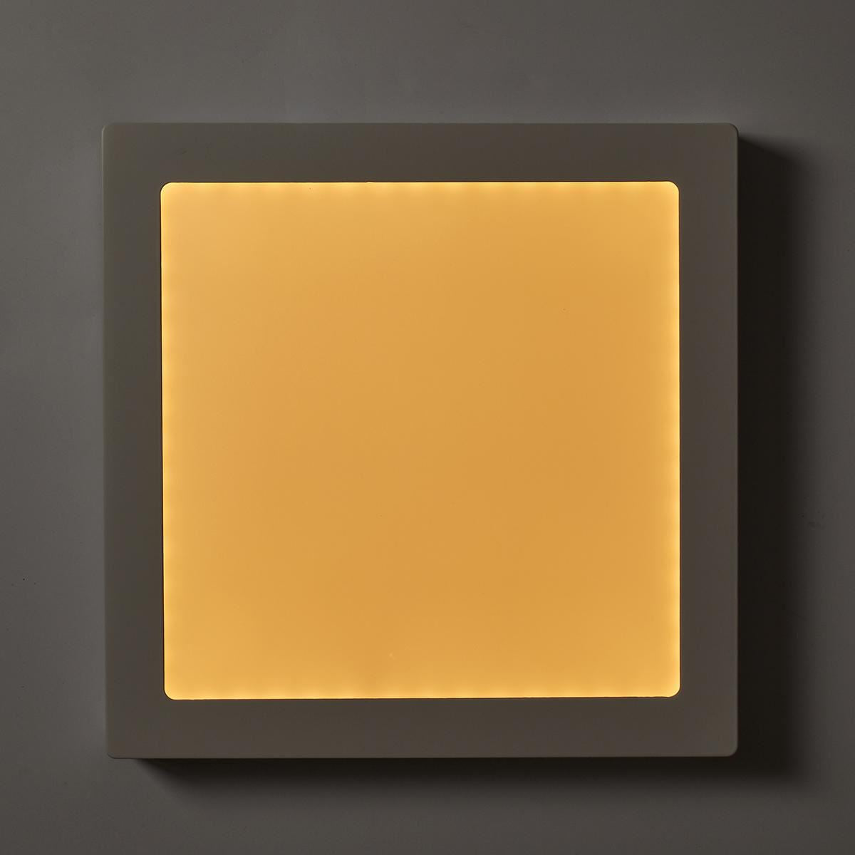 Nedis SmartLife Wi-Fi Ceiling Light Square Cool White / RGB / Warm White | 1400 lm | 2700 - 6500 K | IP20 | Energy class: G | Android™ / IOS