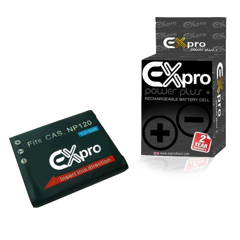 Ex-Pro NP-120, NP120 Casio Li-on Digital Camera Battery