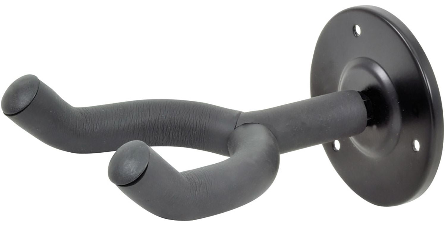 Chord Wall Mount / Display Guitar Bracket Hanger with Padded Forks & 360 Degree Swivel