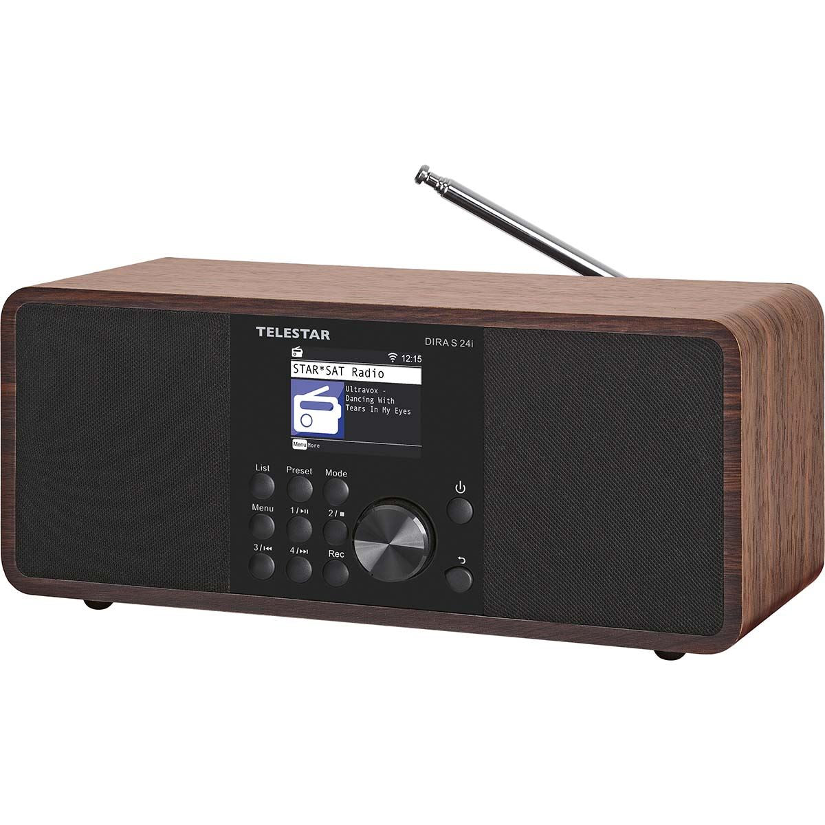 Telestar DIRA S 24i Multifunctional Stereo Radio DAB+ / FM / Internet / Bluetooth Wood
