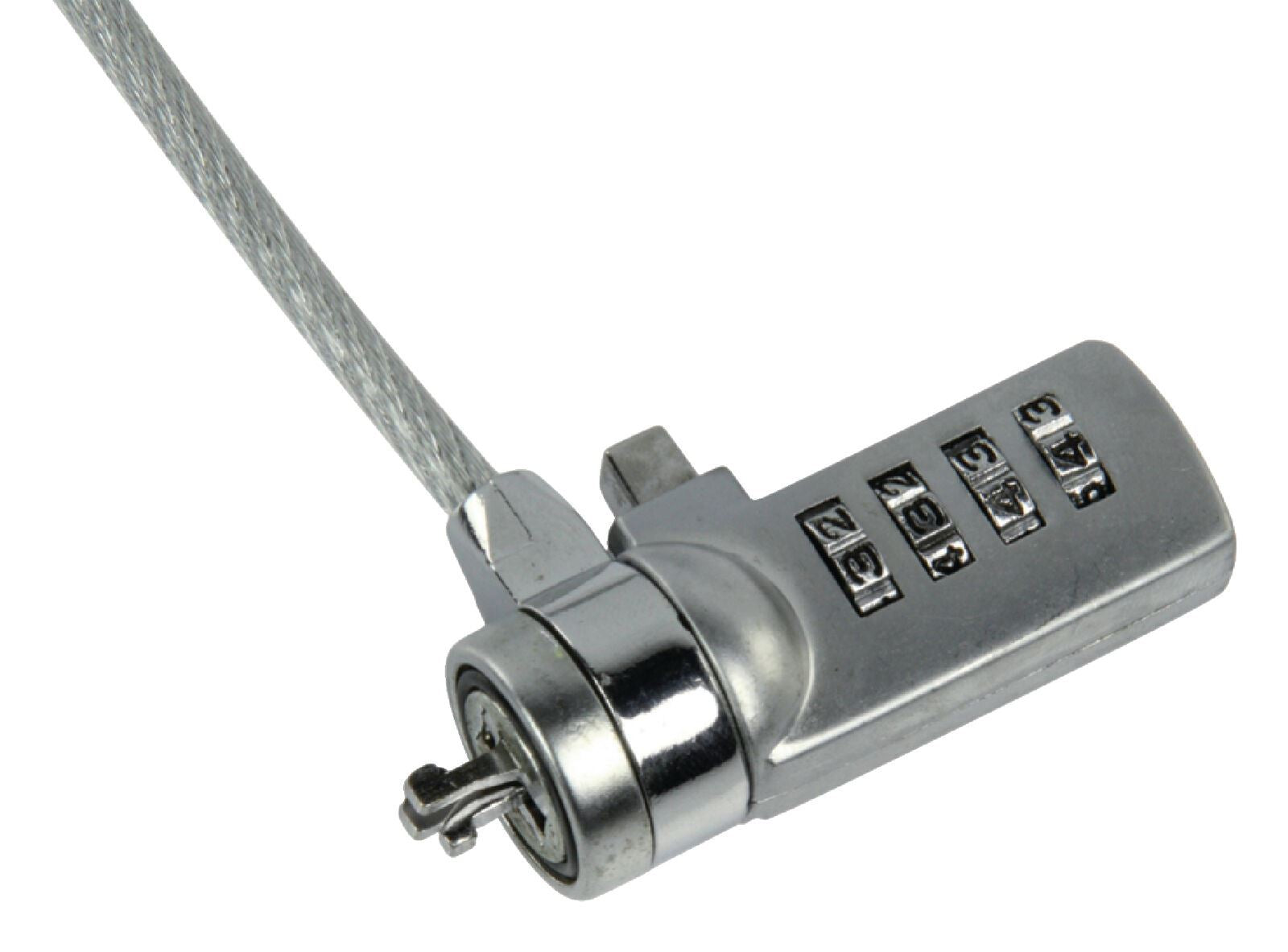 Nedis Notebook Lock | Lock type: Digit | 1.80 m | Zinc Alloy