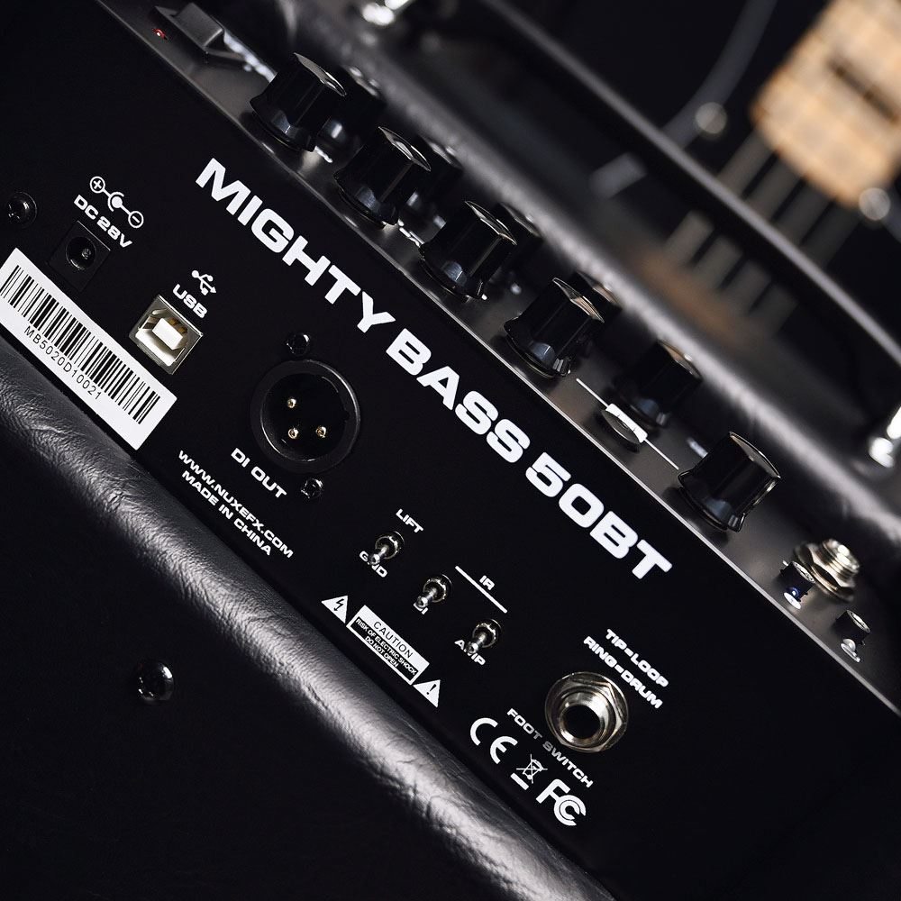 Nu-x 50BT Mighty Bass Guitar Amplifier with Bluetooth